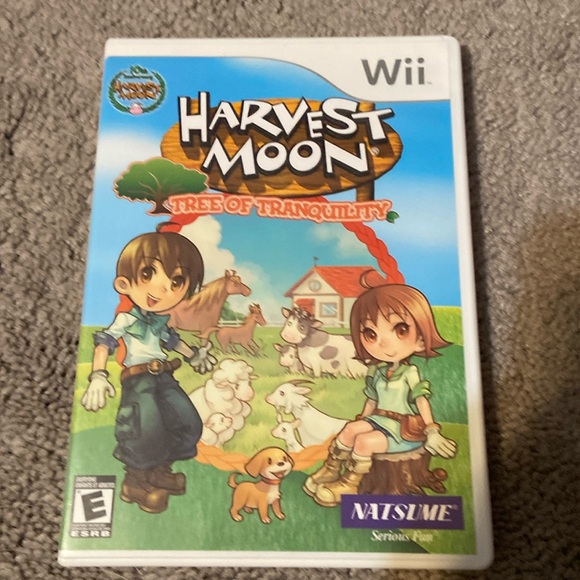 Harvest Moon Tree of Tranquility Nintendo Wii Authentic Case, Disc and Booklet - Picture 1 of 6